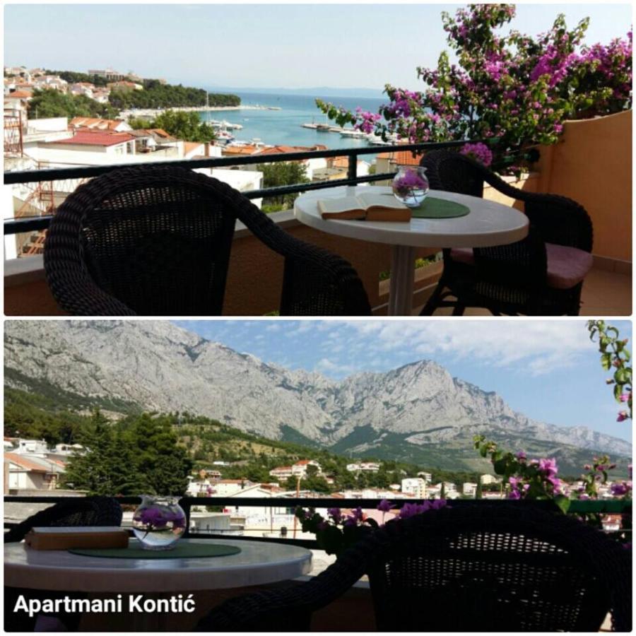 Apartmani Kontic Baška Voda Exteriör bild