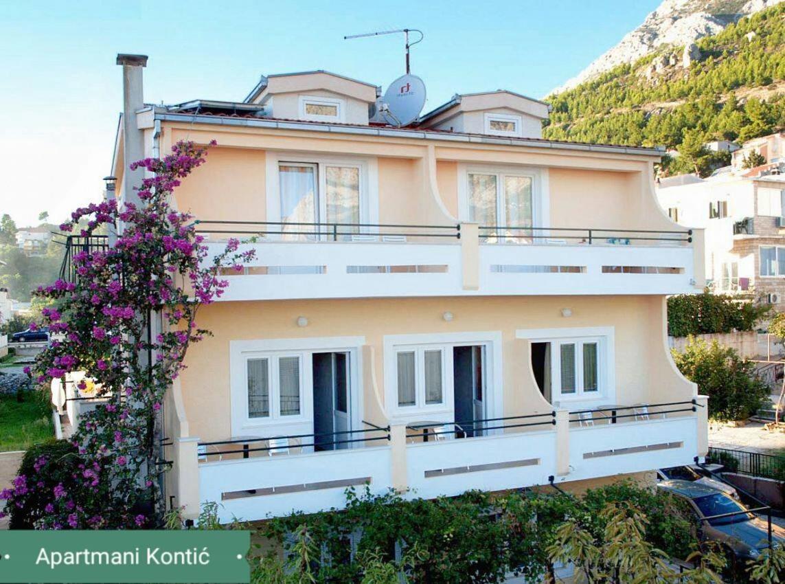 Apartmani Kontic Baška Voda Exteriör bild
