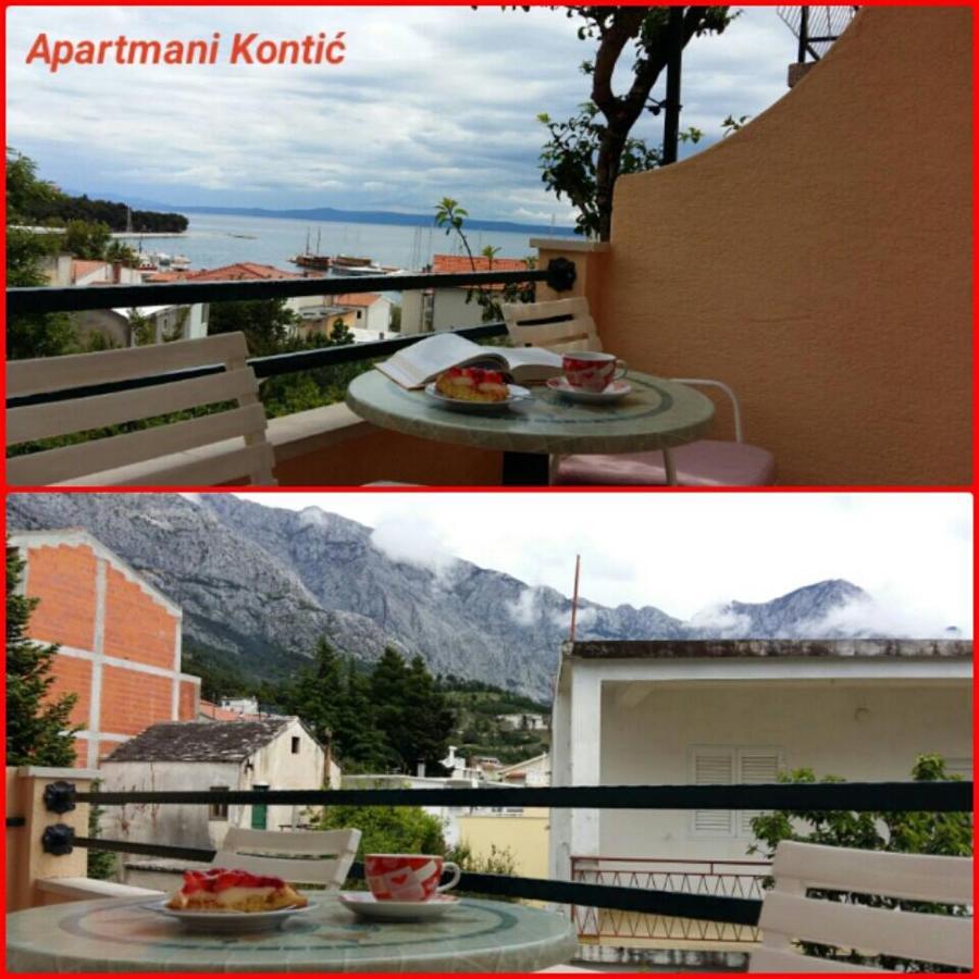 Apartmani Kontic Baška Voda Exteriör bild