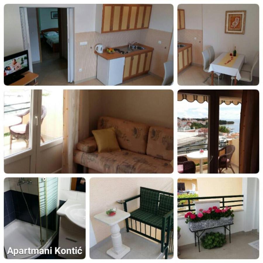 Apartmani Kontic Baška Voda Exteriör bild